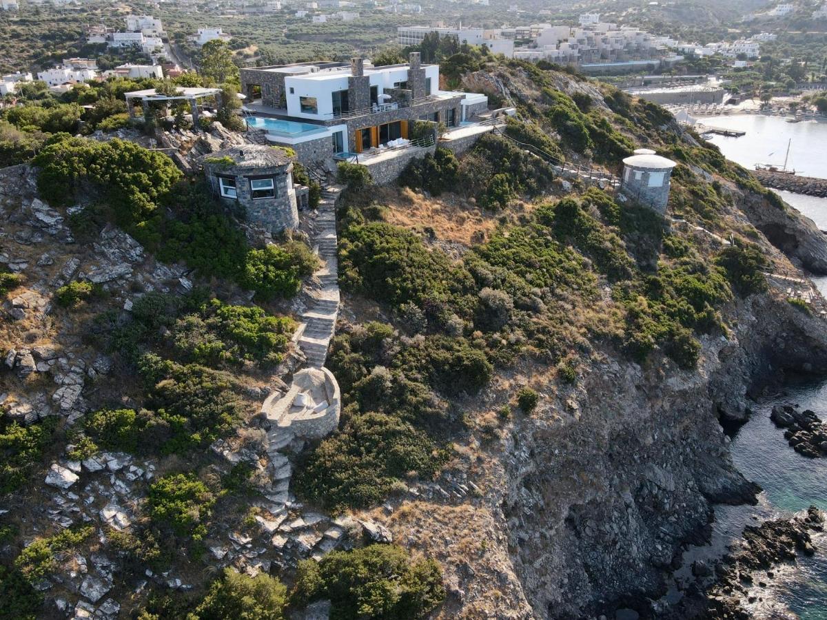 Villa Aiolos: Above The Sea, Within Agios Nikolaos Extérieur photo