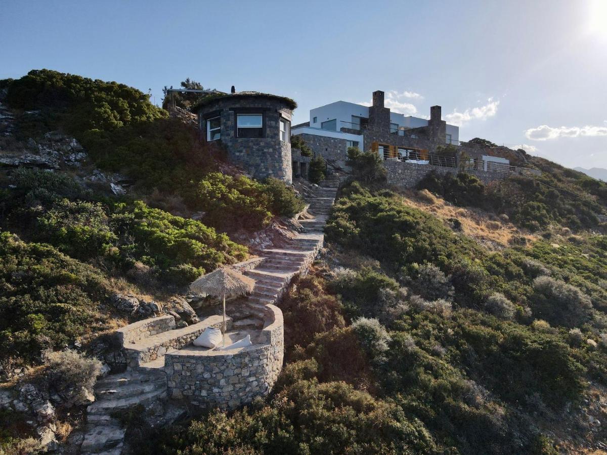 Villa Aiolos: Above The Sea, Within Agios Nikolaos Extérieur photo