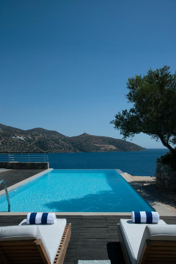Villa Aiolos: Above The Sea, Within Agios Nikolaos Extérieur photo