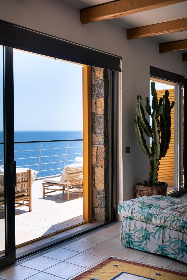 Villa Aiolos: Above The Sea, Within Agios Nikolaos Extérieur photo