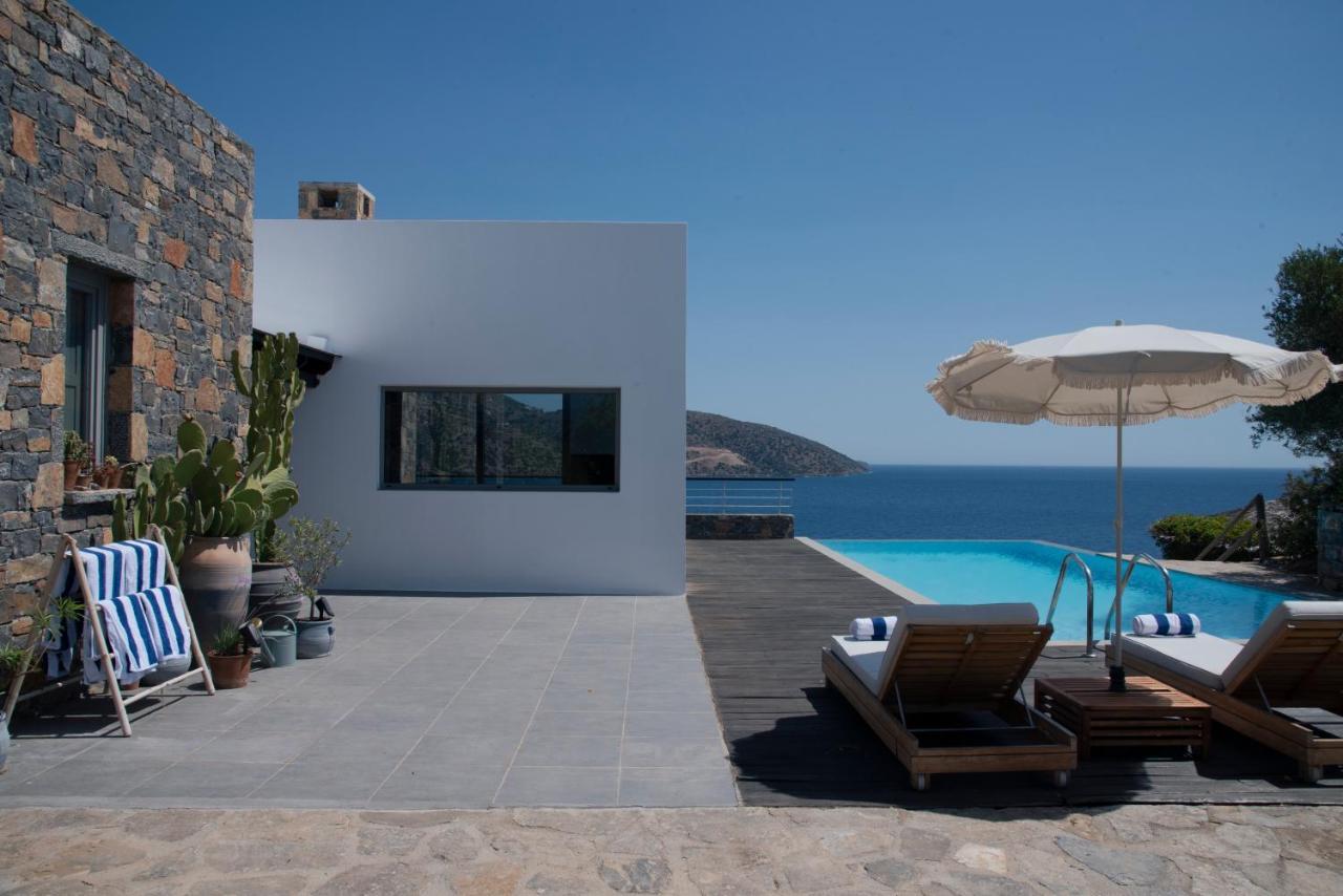 Villa Aiolos: Above The Sea, Within Agios Nikolaos Extérieur photo