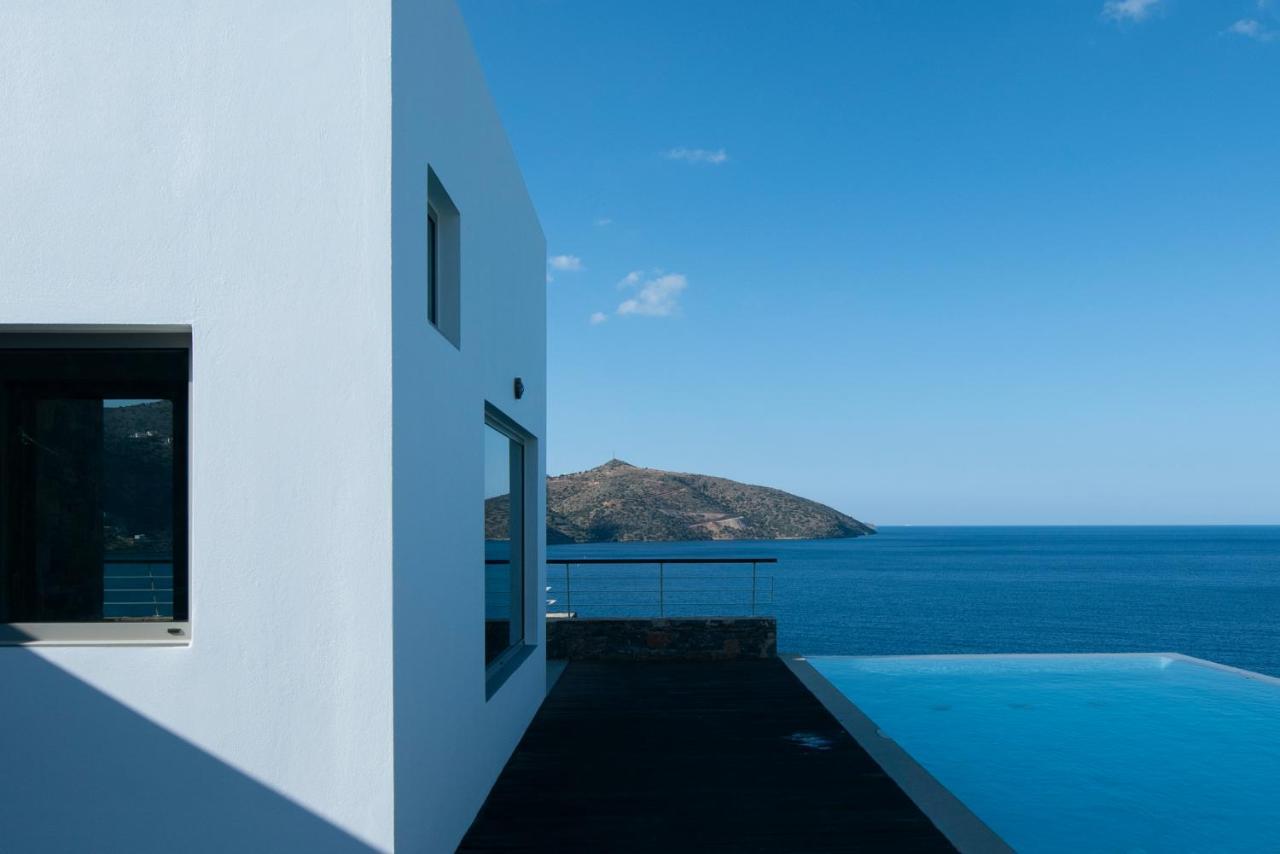 Villa Aiolos: Above The Sea, Within Agios Nikolaos Extérieur photo
