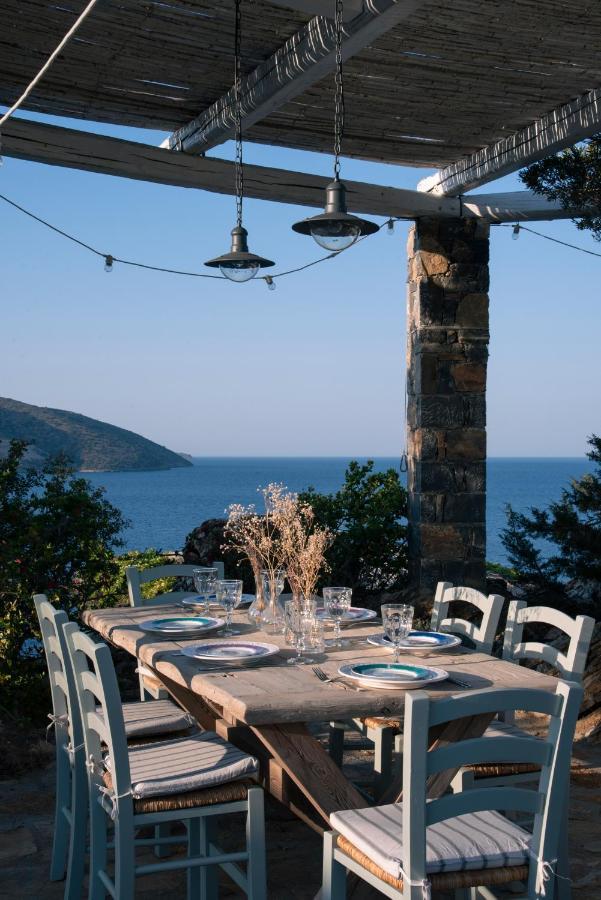 Villa Aiolos: Above The Sea, Within Agios Nikolaos Extérieur photo