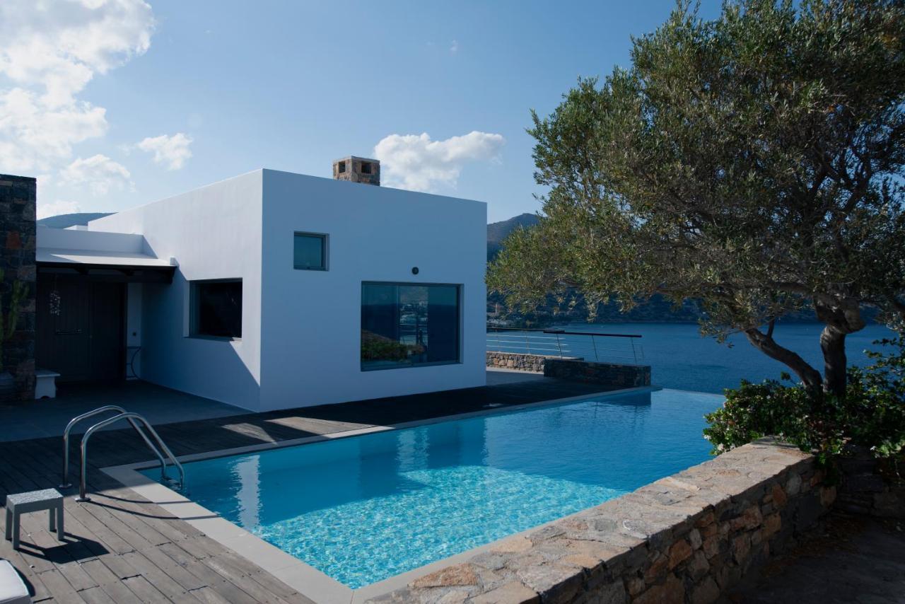 Villa Aiolos: Above The Sea, Within Agios Nikolaos Extérieur photo